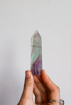 Punta de Fluorita arco iris