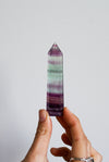 Punta de Fluorita Arco Iris