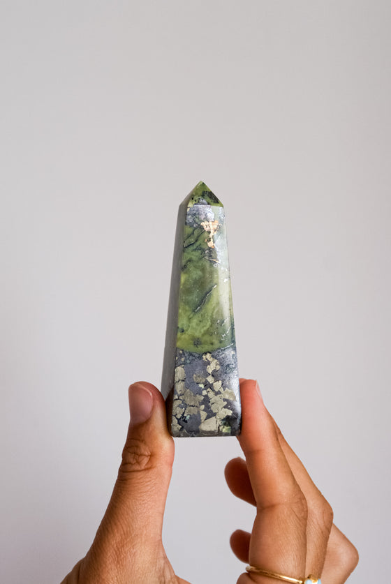 OBELISCOS PEQUEÑOS DE SERPENTINA