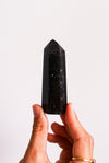 punta de turmalina negra