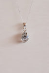 COLGANTE HERKIMER EN PLATA DE LEY / 3