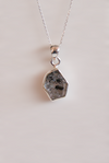 COLGANTE HERKIMER EN PLATA DE LEY / 4