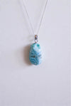 Colgante larimar plata de ley