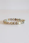 Pulsera mica lepidolita amarilla