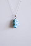 Colgante larimar plata de ley