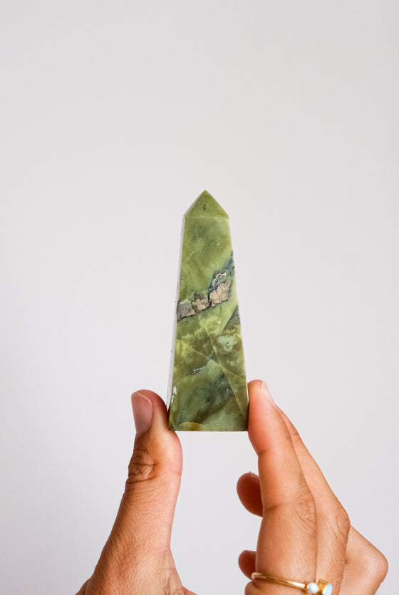 OBELISCOS PEQUEÑOS DE SERPENTINA
