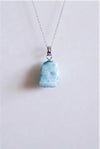 Colgante larimar plata de ley