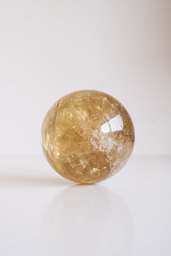 ESFERA DE CITRINO NATURAL