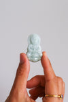 Amuleto jade bruma buda