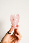 Ángel de cuarzo rosa
