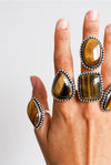 ANILLO AJUSTABLE OJO DE TIGRE