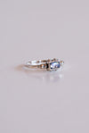 Anillo labradorita plata de ley
