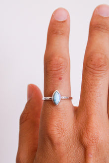  Anillo Aura Larimar en plata de ley