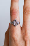 Anillo kaya cuarzo rosa