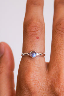  Anillo de Labradorita en plata