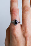 Anillo kaya Ónix en plata