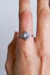 ANILLO KAYA PIEDRA LUNA EN PLATA
