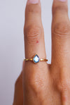 Anillo Lágrima de Labradorita