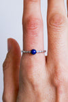 Anillo Lapislázuli plata de ley