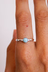 Anillo de Larimar en plata