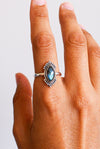 ANILLO PREMA LABRADORITA EN PLATA DE LEY
