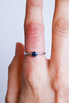 Anillo sodalita plata de ley