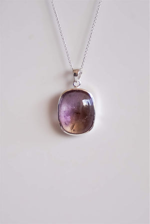 Colgante de Ametrino en plata