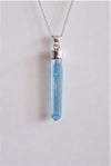 COLGANTE AQUA AURA AZUL PLATA DE LEY 925