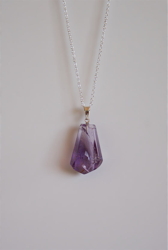 Colgante de Amatista en Plata