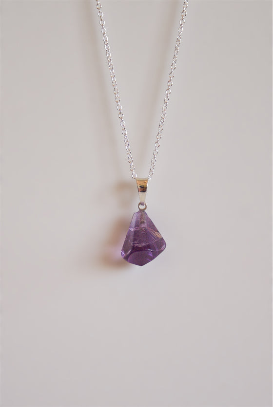 Colgante de Amatista en Plata