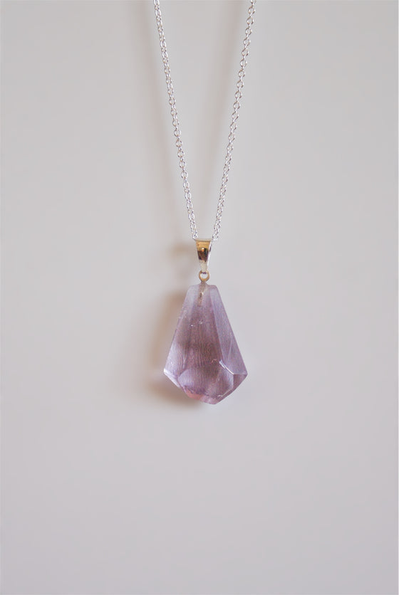 Colgante de Amatista en Plata
