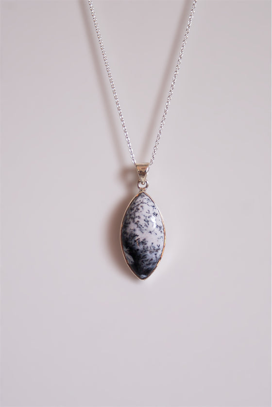 Colgante de Merlinita en Plata de Ley