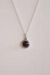 Colgante amatista plata