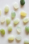 Colgante jade verde con agujero