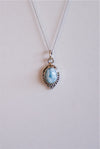Colgante kli larimar plata