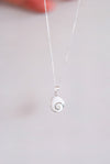 Colgante ojo de shiva plata de ley