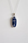 Colgante de Sodalita en plata de ley
