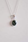 Colgante de Serafinita en plata