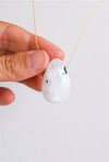 Colgante piedra luna con agujero
