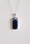 Colgante de Sodalita en plata de ley