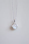 Colgante Piedra Luna en plata de ley 925