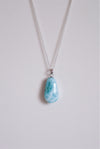 Colgante de Larimar en Plata