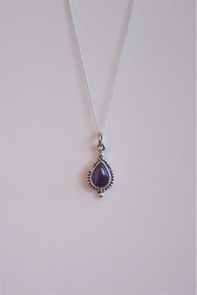  Colgante Shakti de Amatista en plata