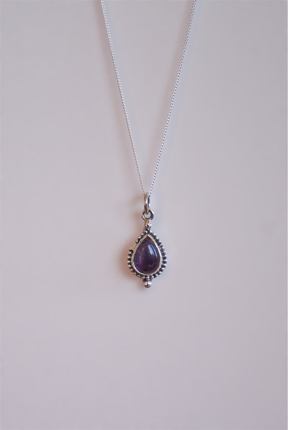 Colgante Shakti de Amatista en plata