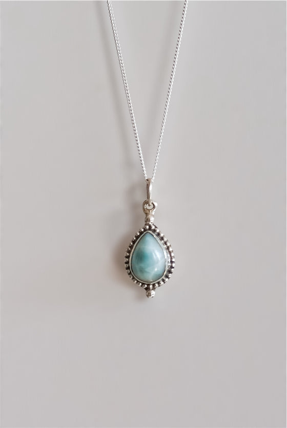 Colgante Shakti de Larimar