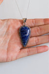 Colgante sodalita plata