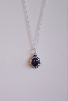  COLGANTE SURYA DE AMATISTA EN PLATA