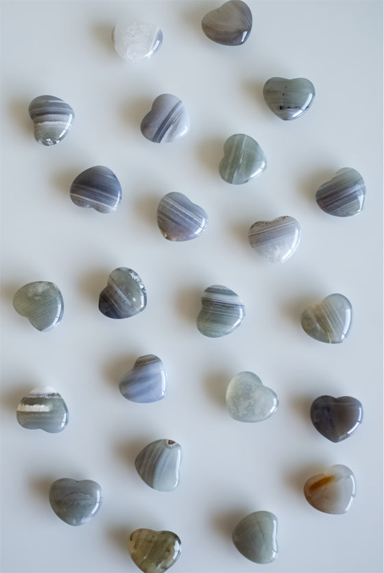 CORAZÓN DE ÁGATA PEQUEÑO