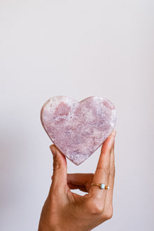  CORAZÓN DE AMATISTA ROSA