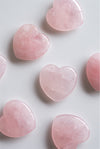 Corazón de Cuarzo Rosa